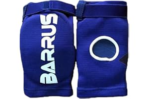 Barrus GOMITIERE Arti Marziali MMA Thai SM/LXL PARAGOMITI Imbottito (Blu, L-XL)