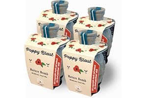 Lou's Nature Store - Poppy Blast - Pack of 4