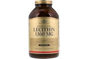 Solgar Lecitina de Soja 1360 mg Cápsulas blandas - Envase de 180