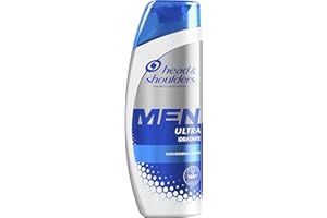 Head & Shoulders Men Ultra Antiforfora Ultra Idratante Shampoo 6 x 225ml, Per Una Pulizia Profonda Della Cute E Con Minerali Marini