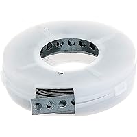 GAH-Alberts 334147 Lochband | mit oder ohne Abrollkasette | sendzimirverzinkt | Breite 12 mm | Länge 3 m