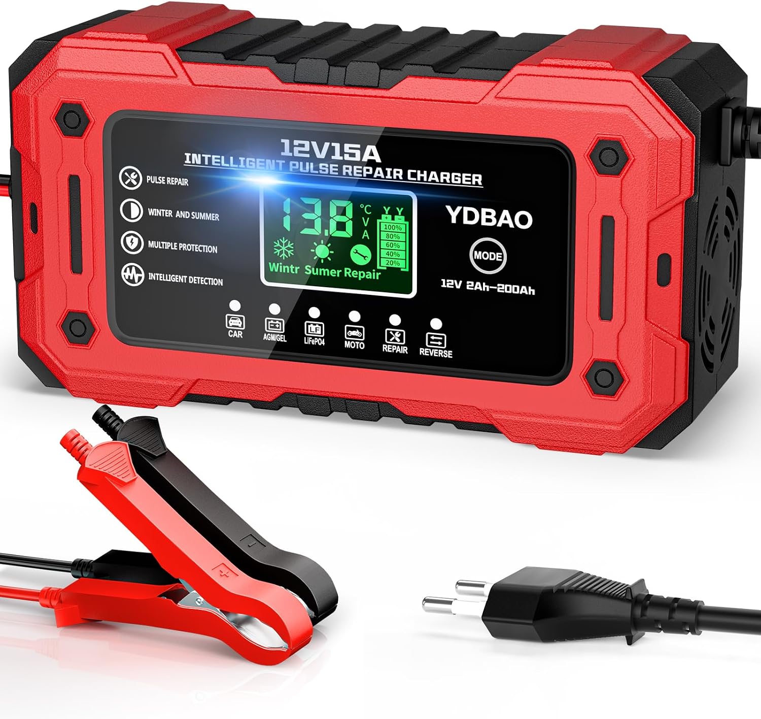 Faut-il Acheter le YDBAO Prostownik Samochodowy 15A 12V LiFePO4 (Sélection) ? Notre Avis