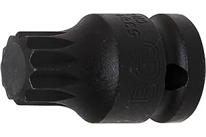 BGS 5381-M18 - Douille à embouts à choc - 12,5 mm (1/2") - denture multiple intérieure (pour XZN) M18