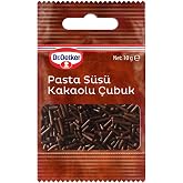 Dr. Oetker Dekor Pasta S&uuml;s&uuml; Kakaolu &Ccedil;ubuk 10 Gr
