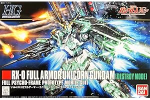 Bandai Hobby Hguc # 178 Full Armor Unicorn Gundam Model Kit (1/144 Scale)