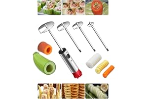 SANGUINER Vi-pomme professionnel en acier inoxydable - Coupe-pommes, pulpe - Coupe melon - Séparation la vian- Rouleau d'escargot magique Sydney - Noyau pomme