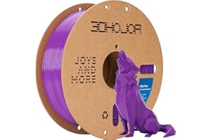 3DHoJor PLA Pro Filament 1.75mm,3D Printer Filament,1kg Cardboard Spool (2.2lbs), Fit Most FDM 3D Printer, Purple