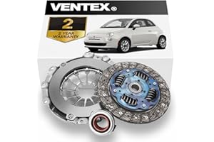 VENTEX® VXC2602 Clutch Kit compatible with Fiat 500 Ford Ka mk2 1.2 1.4