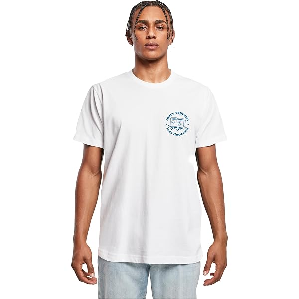 Mister Tee Oversize T-Shirt Für Männer – Fingerprint Print, Lässige Streetwear