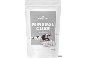 NatureHolic – Cubo mineral 'Pure Mineral' – 47 ml – Piedras minerales para gambas, caracoles y cangrejos de acuario