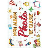 Album Photo Souvenirs Scolaires Maternelle Au Lycée Violet - 77 Pages Avec Stickers