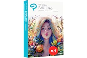 GRAPHIXLY CLIP STUDIO PAINT PRO - Version 1 - Licence perpétuelle - pour Windows et MacOS, Version Allemande