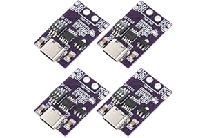 RIIEYOCA Placa Trigger USB-C PD, Módulo Detector Despertador AFC/QC/PD2.0/3.0 a Type-C para Carga Rápida, Placa de Módulo de Energía de 5V a 20V para Portátiles y Proyectos DIY (Pack de 4)