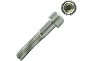 Eisenwaren2000 | Viti a testa cilindrica con esagono incassato M8 x 60 mm (10 pezzi) – Viti a testa cilindrica ISO 4762 – DIN 912 – Viti filettate – acciaio inox A2 V2A