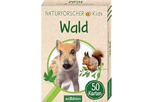 Naturforscher-Kids – Wald: 50 Karten | Heimische Arten erkennen und bestimmen