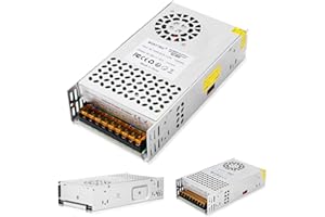 BOSYTRO Netzteil 48V 10A 480W Schaltnetzteil Adapter Transformator LED Treiber AC110V / 220V (SMPS) für CCTV-Kamerasicherheitssystem, Radio, Computerprojekt, 3D-Drucker