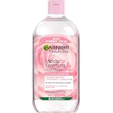 Garnier Micellar Water with Rose Water 700ml | All in 1 for dull, sensitive skin - Instantly softer skin - Hypoallergenic - C