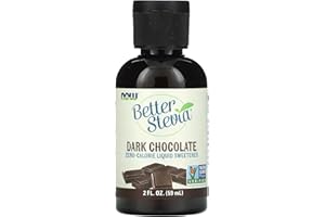NOW Better Stevia Liquid, Dark Chocolate - 59 ml.