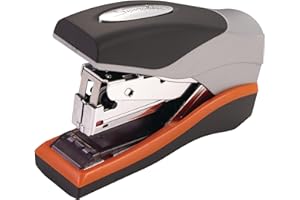 Swingline Stapler, Optima 40, Compact, Low Force, 40 Sheets, Black/Silver (S7087842)