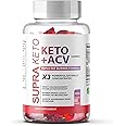 Supra Keto + ACV Gummies, Supports Healthy Weight Loss, Supra Keto UK, 60 Gummies, All Natural Ingedients, 1 Month Supply 1000MG Formula/Supplement Heaven