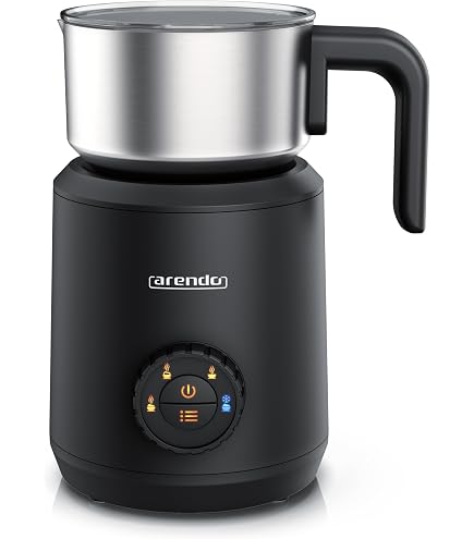 Produktbild von Nalezuns Milchaufschäumer 550W, Automatische Milchschäumer 350ML Mit 4-in-1 Design