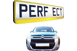 TAPORT Car Registration License Number Plate Surrounds Holder Frame ALL STYLES (GOLD)