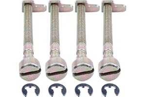 Adefol 4 Stück Kettenspanner für Husqvarna 36 41 136 137 141 142 235 240 Serien