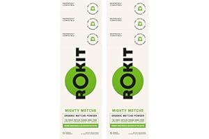 Rokit - Mighty Matcha Japanese Matcha Green Tea Pods, Compatible with Nespresso Coffee Machines, Recyclable Aluminium Capsules, Instant Drink, No More Scooping, Whisking or Dust, 80 Pods