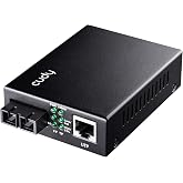 Cudy MC100GSA-20 Single Mode 20 Km Fiber Optik Gigabit Ethernet Medya D&ouml;n&uuml;şt&uuml;r&uuml;c&uuml; Metal Switch