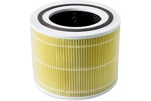 GETALONG Filtro di Ricambio LEVOIT Core 300 per Purificatore d'Aria, 3 in 1 Pet Allergy Filter, Sistema di Filtrazione a Carbone Attivo, Core 300-RF-PA