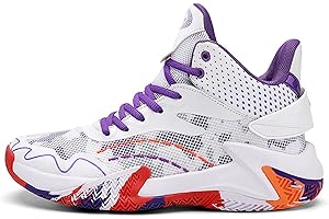 Fashion Modern WORLDLYDA Herren Mode High Top Basketball Schuhe Atmungsaktiv Casual Walk Athletic Basketball Sneakers für Damen und Herren