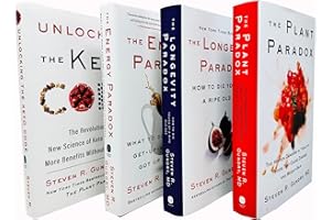 Dr. Steven R Gundry MD 4 Books Collection Set (The Plant Paradox, The Longevity Paradox, The Energy Paradox & Unlocking The Keto Code)