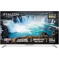 iFFALCON 139 cm (55 inches) 4K Ultra HD Smart Certified Android LED TV 55K71 (Sliver) (2021 Model)| With Voice Control