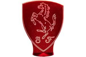 FER (logo), Lampada illusione 3D con LED - 7 colori.