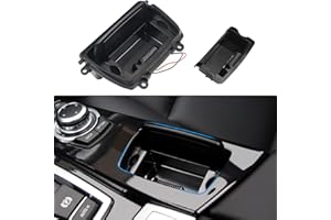 Sucxyor compatibile con Serie 5 F10 F11 Posacenere per Console Centrale 520 523 525 528 530 535 550 Scatola Posacenere per Auto F10 F11 Assemblea Box 51169206347