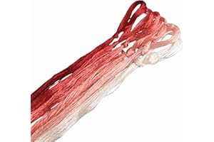 ‎MINGGUXIUYI MINGGUXIUYI Maulbeerseide Stickgarn – Seidenfäden für Kreuzstich, chinesische Seide zum Weben, DIY-Schmuck & Handarbeitssets (114)