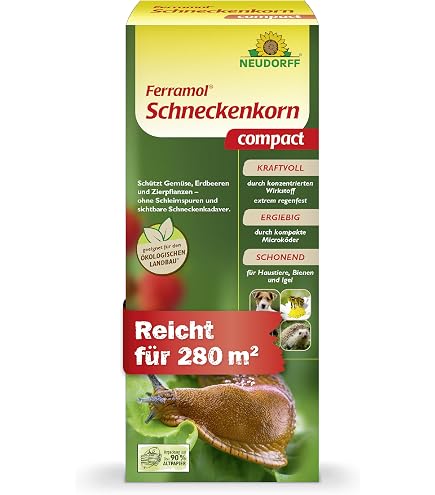 COMPO Schneckenkorn - regenfest - Streugranulat gegen Nacktschnecken - fr  den kologischen Landbau geeignet - 2,2kg : Amazon.de: Garten