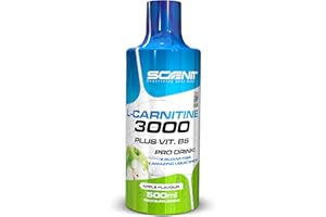SCENIT REDEFINING YOUR BODY L Carnitine 3000 - L Carnitine - L-Carnitine - L Carnitine Liquide - Carnitine Liquide - LCarnitine - Carnitine Pure - L-Carnitine Liquide - 500 ml (Pomme)