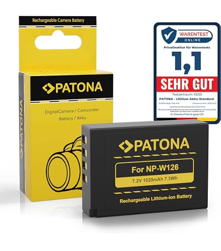 Batteria Tilta NP-W126S Con Porta USB-C, Per Fujifilm XM5, XE5, X100VI, X100V, XS10, XT30II, XT30, XT20, XE4 E A5