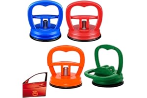 KAYEF saugnapf, ventosas de 4 piezas para reparar abolladuras en el coche, ventosas de vacío, ventosas de goma, portaventosas, para reparar abolladuras en el coche