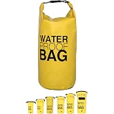 DonDon Dry Bag Waterproof Bag 2L, 5L, 10L, 15L, 20L, 30L with Shoulder Strap