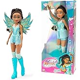 Winx Club Fairy Doll &ndash; Aisha with Glitter Wings &amp; Poseable Joints &ndash; Transformation Outfit &ndash; Removable Accessories &ndash; Magical F