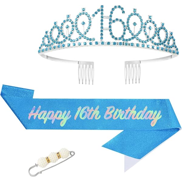 Écharpe + Diadème 18 Ans Strass Argenté - Set Anniversaire 18 Ans Fille Femme - Couronne Et Écharpe Scintillante