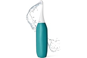 HappyPo XL Easy-Bidet 2.0 - Portable Handheld Bidet Sprayer for Travel, No Battery Required, Gentle Water Cleansing, Ideal for Menstrual Care, Postpartum, and as a Poo Spray for Toilet - Petrol Color