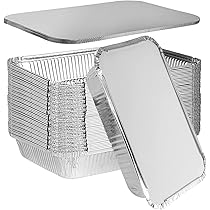 Vaschette In Alluminio Con Coperchio R29L - 4 Porzioni, Confezione Da 100 Pezzi - Foto 9