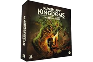 STEAMFORGED GAMES | RuneScape Kingdoms: Shadow of Elvarg | Gioco da tavolo cooperativo di avventura fantasy | 1–5 Giocatori | 150–210 Minuti