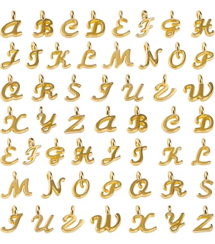 Gouden sieraden :: Hangers en bedels :: Gouden letter M hanger - 4006354
