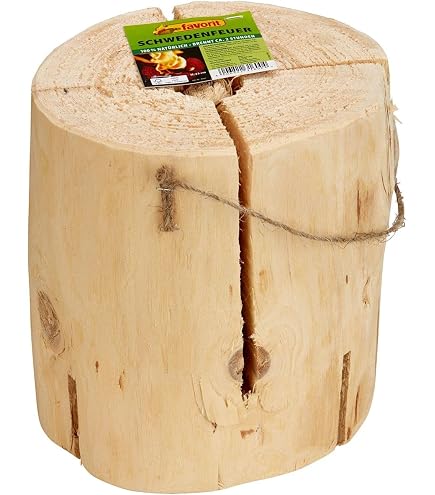 Hoyo Technology Schwedenfeuer – 6 Stück, 19 Cm Hoch, Brenndauer Ca. 60 Min., Inkl. Anzünder