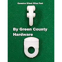 100 Silent Gliss Curtain Track Gliders & Hooks Caravan VW - Foto 12