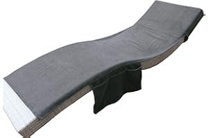 beties Daylight 2 in1 Frottee Liegenauflage ca.70x200 cm umwandelbar in eine Badetasche + Seitentaschen + Kapuzenüberschlag in anthrazit